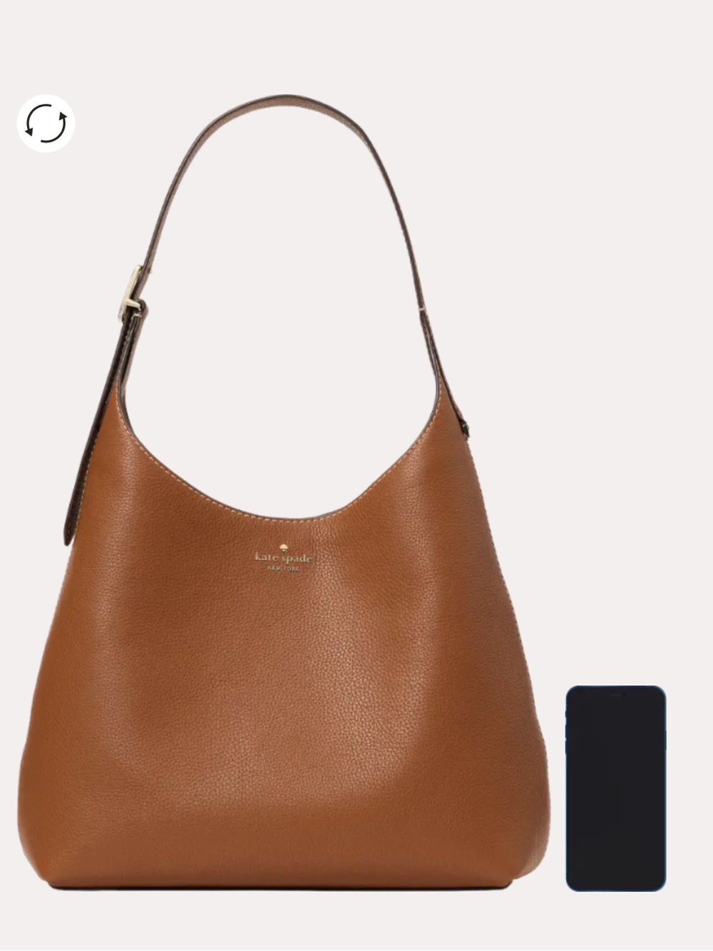 NWOT Kate Spade Zippy Large Shoulder Bag